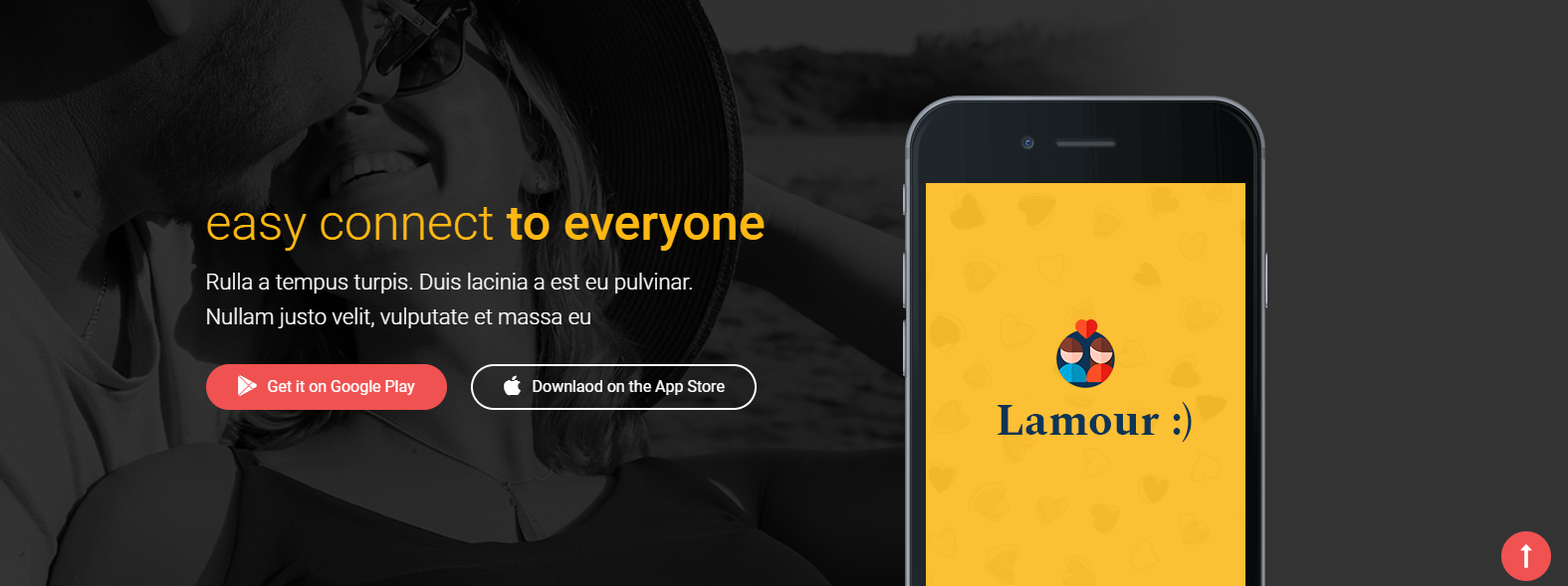 Lamour - dating website template